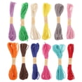 thumbnail image 1 of Miangastore 12 Sets Jewelry Making Cord Assorted Color Bracelet Making String for Tying Ropes, 1 of 8
