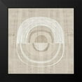 thumbnail image 2 of Watts, Eva 15x15 Black Modern Framed Museum Art Print Titled - Organic Weave II, 2 of 5