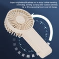 thumbnail image 3 of Mini Handheld Fan, Foldable Portable Fan Adjustable Speed USB Rechargeable Fan Eyelash Fan Battery Operated Personal Fan For Girls  Travel Outdoor, 3 of 8