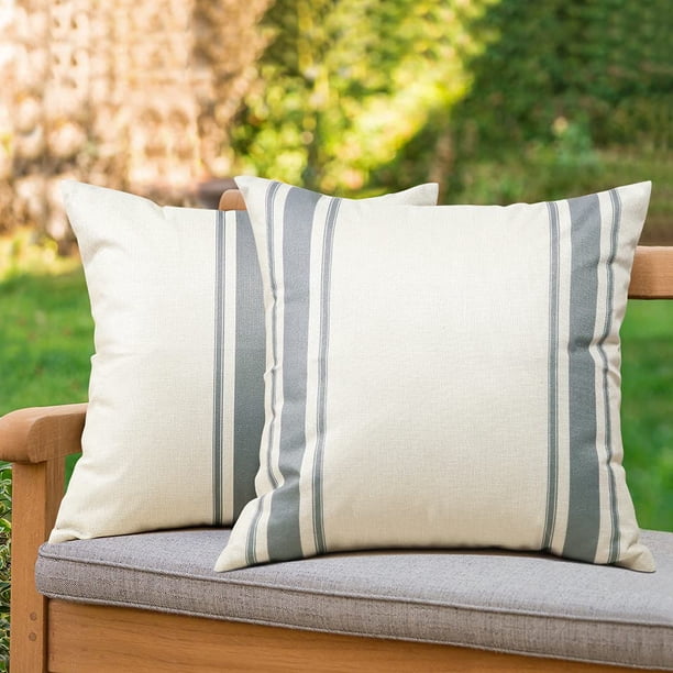 Fundas de Almohada OTOSTAR Impermeables para Exterior 50x50 cm (Paquete de 2)