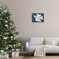 thumbnail image 2 of Joy Peace Love Dove Holly Sprig Holiday Graphic Art Gray Framed Art Print Wall Art, 2 of 8