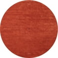 thumbnail image 1 of Ahgly Company Indoor Round Contemporary Neon Red Abstract Area Rugs, 4' Round, 1 of 6