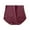 Wine, variant on HVOBTTY Women's Breathable Cool Brief Underwear Fabric Breathable Soft Stretch Daily Wear Brief Panties Watermelon Red, L