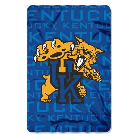 - NCAA - Kentucky Wildcats , “Shadow” 40”x 60” Fleece Throw
