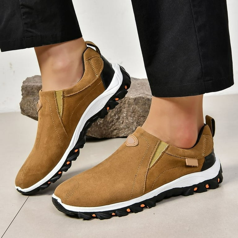 Leozcaa Mens Casual Shoes Slip on Loafers Comfortable Non Slip