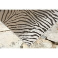 thumbnail image 3 of Liora Manne  Carmel Zebra Indoor/Outdoor Rug Sand Beige 1'11" x 7'6" Runner 8' Runner Outdoor,Indoor,Accent Living Room,Patio,Dining Room Rectangle, 3 of 7