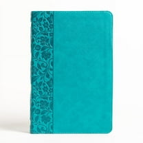 NASB Large Print Personal Size Reference Bible, Teal Leathertouch, (Hardcover)