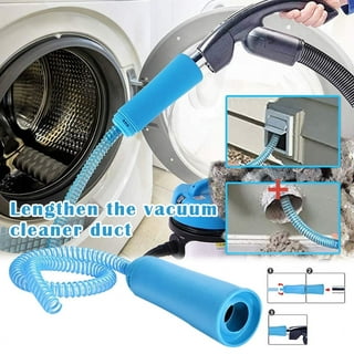 Sealegend 17-Piece Dryer Vent Cleaner Kit Omnidirectional Include 30Feet  Dryer Vent Brush Blue Dryer Vacuum Attachment Lint Brush Vacuum&Dryer  Adapter