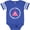 Football Blue and White, variant on Inktastic Little Scientist Science Girls Girls Baby Bodysuit