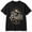 Black C, variant on Men's Explore Beyond the Horizon Mountain Graphic Black Crew Neck Short Sleeve T-Shirt for Summer Outdoor Travel Casual Wear