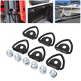 thumbnail image 1 of V Ring Tie Down Anchors, 6pcs Bolt On V Rings with M12 Bolts for Truck RV Boat, 1 of 7