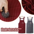 thumbnail image 2 of Sleeveless Suspender Apron 5 colors Oil-proof Work Wear-resistant ECO, 2 of 9