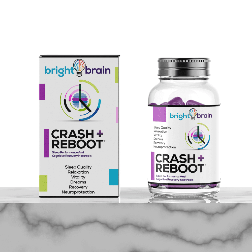 Crash & Reboot | Award Winning Nootropic Sleep Aid For Restorative Sleep,  Recovery, Neuroprotection, & More