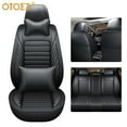 thumbnail image 4 of OTOEZ Car Seat Covers 5-Seats Full Set Waterproof Leather Universal for Sedan SUV Truck, 4 of 11