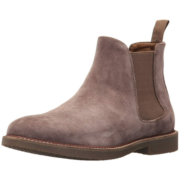 Steve Madden Men's Highline Chelsea Boot, Taupe Suede, 8 US Size Conversion M US