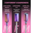 thumbnail image 5 of MelodySusie Nail Drill Bits Set, 7pcs Tungsten Carbide Diamond 3/32'' Professional Nail Drill Bits for Nail Drill Efile,colorful, 5 of 10