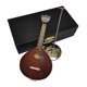 thumbnail image 5 of Adornos en miniatura de 1: 6 modelo de guitarra decorativos con soporte con caja decoración de escritorio de oficina en hogar para colección - marrón CUTICAT Decoraciones de instrumentos, 5 of 7