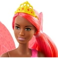 thumbnail image 3 of Barbie Dreamtopia Fairy Doll with Pink Hair, Removable Wings & Tiara Accessory, 3 of 6