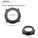 thumbnail image 5 of Adaptador de espaciador de altavoz Tweeter Unique Bargains para Mazda de 8" a 6.5" 2Set, 5 of 7