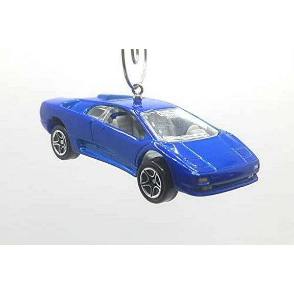 Christmas Ornament for Lamborghini Diablo Blue