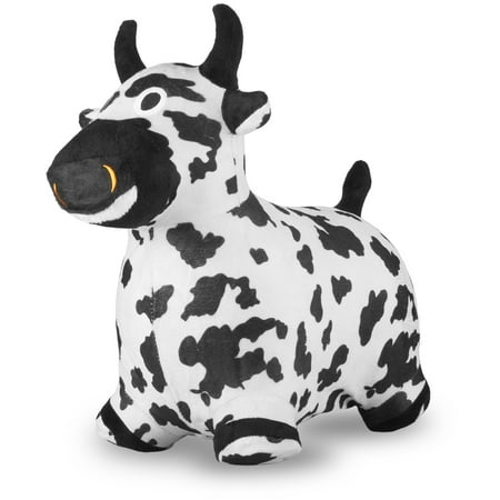 Chromo Bouncy Inflatable Real Feel Hopping Cow