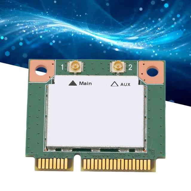 Card Wireless Card 300Mbps High Speed Transmission Support 802.11b/g/n Plug and Play MINI PCIE Card