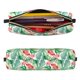 thumbnail image 2 of Fotbe Flamingo And Monstera Estuche para Lápices de Cuero con Estampado, Estuche con Cremallera Resistente, Organizador Compacto y Elegante para Papelería, 2 of 7