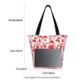 thumbnail image 2 of Bingfone Gnome Merry Christmas Women Shoulder Tote Bags Casual Bag Ladies Shopping Handbag, 2 of 6