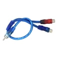 thumbnail image 1 of BELOVING RCA Audio Cable RCA Splitter Cable Adapter for Stereo Speaker Audio System 2 Female to 1 Male, 1 of 10