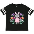 thumbnail image 3 of Inktastic Easter Scandinavian Bunny with Flowers Boys or Girls Toddler T-Shirt, 3 of 5