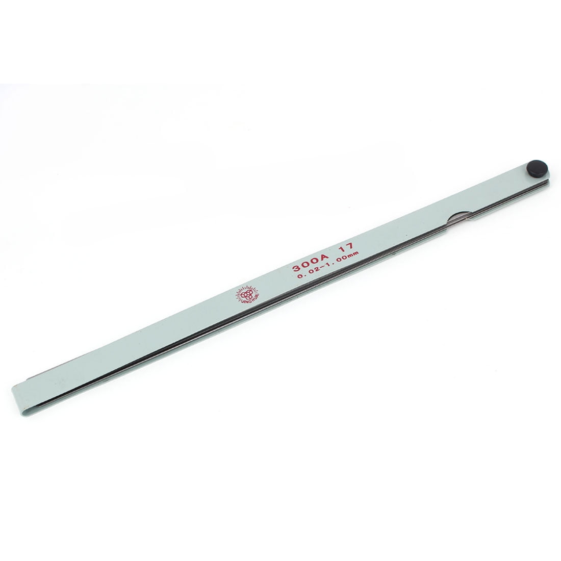 300A-17 12/" Long 0.02-1.00mm Thickness 17 Leave Measuring Tool Feeler Gauge