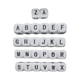 thumbnail image 2 of Juego de dados de letras,Dados de letras acrílicas de seis caras,cuadrados de 16 mm,Juego de dados creativos D6,favores para juegos de fiesta,Dados rodantes grabados,divertidos juguetes de, 2 of 8