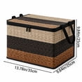 thumbnail image 3 of Storage Box with Lid and Handles for Organizing Clothing, Toys and Household Items, 3 of 8