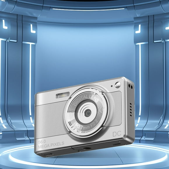 New Digital Camera for Students 56 Megapixel High Definition Automatic Focus 2.8 Inch Display CCD Sensor Portable Card Design Easy to Use