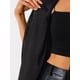 thumbnail image 5 of Chaqueta elegante Allegra K Disfraz de navidad con lentejuelas terciopelo manga 3/4 sin cuello Color Plata XS, 5 of 6