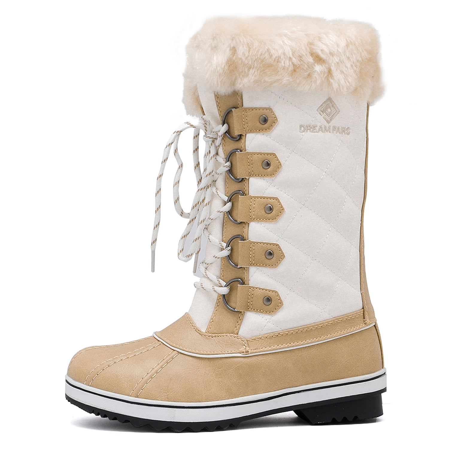 Mid Calf Winter Snow Boots Size 