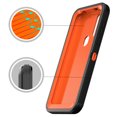 thumbnail image 3 of Aggxpf Compatible with Motorola Moto G Play 2023/Moto G Pure/Moto G Power 2022, Dual Layer Protection Phone Case with Belt Clip (Orange), 3 of 5