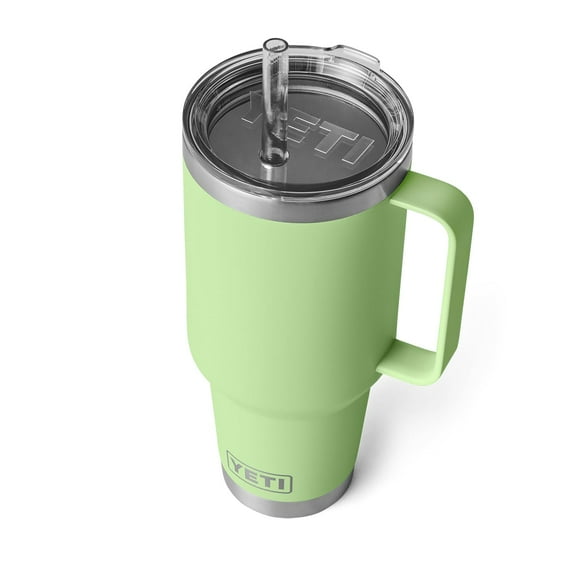 Taza YETI Rambler de 1,25 litros con tapa de pajita con aislamiento al vacío SS Key Lime