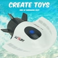 thumbnail image 4 of Mini RC Submarino Barco RC Juguete Control Remoto Impermeable Buceo Regalo para Niños Create Toys Submarino RC, 4 of 7