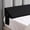 Black, variant on Full Bed Wedge Pillow Headboard & Mattress Gap Filler, Long Triangle Edge Corner Pillows for Sleeping 10x6x54 Inch Dense Foam Grey Pockets, Prevents Toy Drops, Bed Bedroom Accessories Home Collection