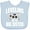 AE-Light Blue, variant on Inktastic Leveling Up to Big Sister Girls Baby Bib