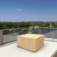 thumbnail image 3 of Budge Large Beige Patio Table/Ottoman Cover, Sedona, 3 of 11