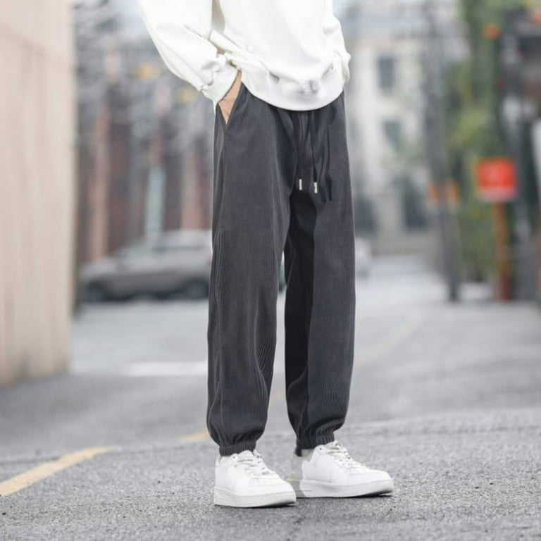 Men's Fleece Active Joggers With Zipper Pockets (3-Pack