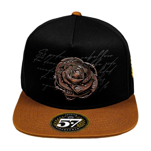 GORRA 5.7 4 ELEMENTOS ROSA NEGRO UNITALLA