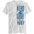 thumbnail image 1 of Aeropostale - Camiseta gráfica para hombre Aero Surf, color blanco, pequeña, 1 of 1