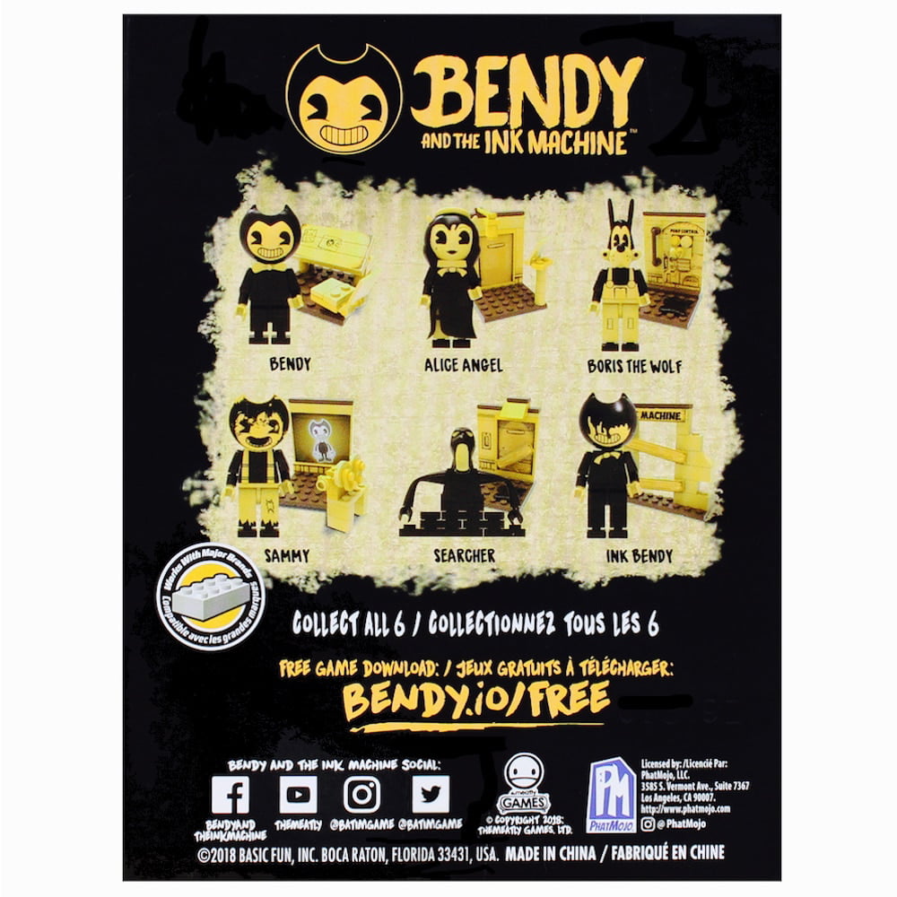 Bendy And The Ink Machine Mini Figure Buildable Set Searcher