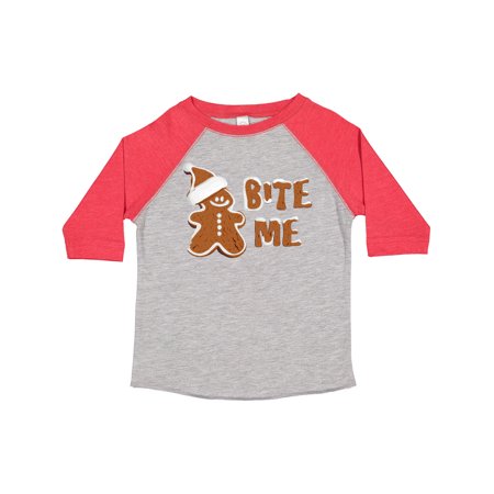 

Inktastic Bite Me Gingerbread Gift Toddler Boy or Toddler Girl T-Shirt