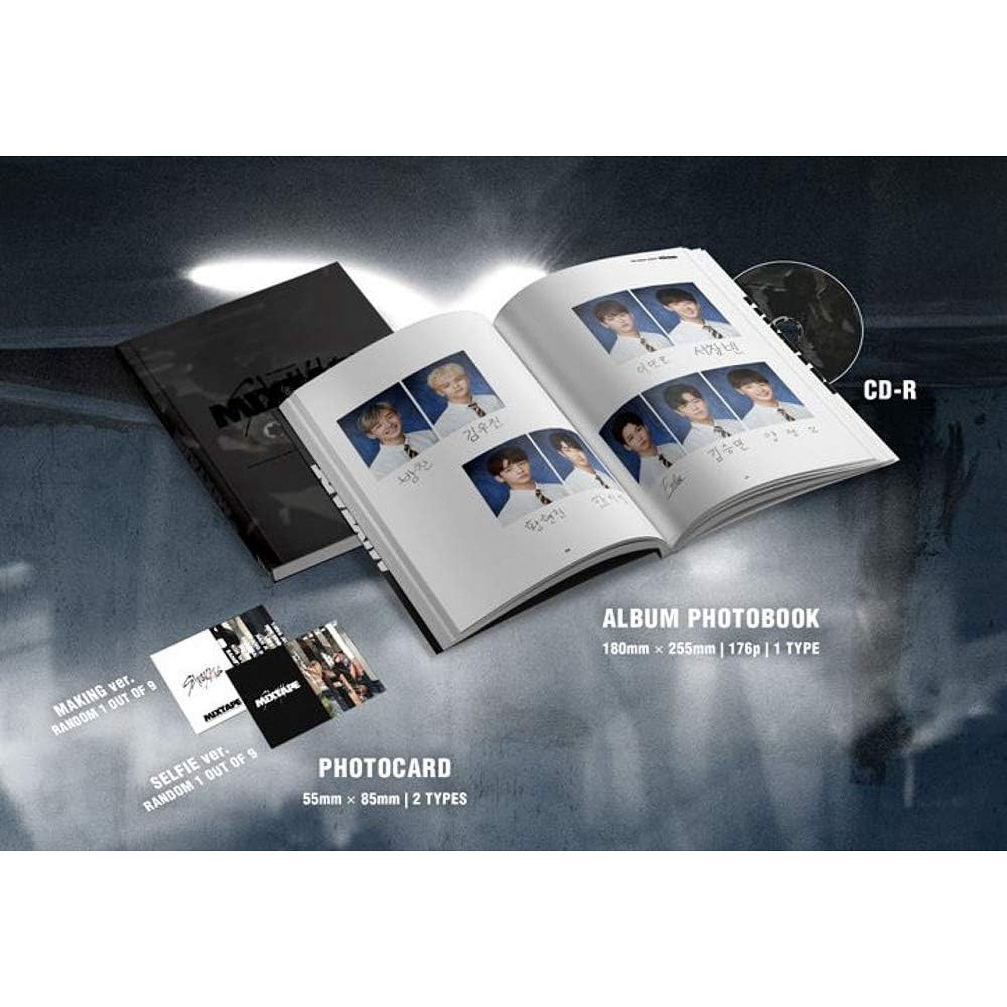 STRAY KIDS SKZ Mixtape Debut Album CD-R+Photocard+Photobook