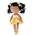 thumbnail image 3 of Gloveleya Baby Girl Gifts Plush Dolls Soft Girls Toy Ballerina Golden 13 Inches with Gift Box, 3 of 10