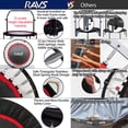 thumbnail image 3 of RAVS 40'' Inch Foldable Mini Rebounder Fitness Trampoline with Handle for Kids Adults Indoor, 3 of 7